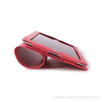 Waterproof Flip PU Leather iPad Cases with Stand , Silm Ele